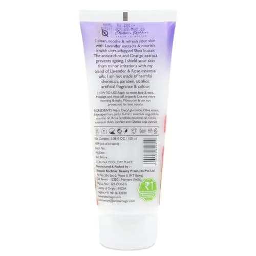 Aroma Magic Lavender Face Wash | Hydrates & Softens Skin | Helps Prevent Aging | Soothing & Refreshing Facial Cleanser | for Dry Skin | 3.38 Fl Oz/100ml thumbnail 5