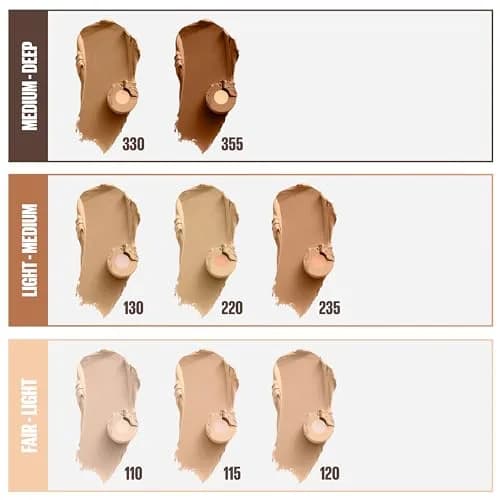 Maybelline Fit Me Shine-Free + Balance Foundation Stick Toffee 0.32 oz (9g) | Matte Coverage For Oily Skin thumbnail 5