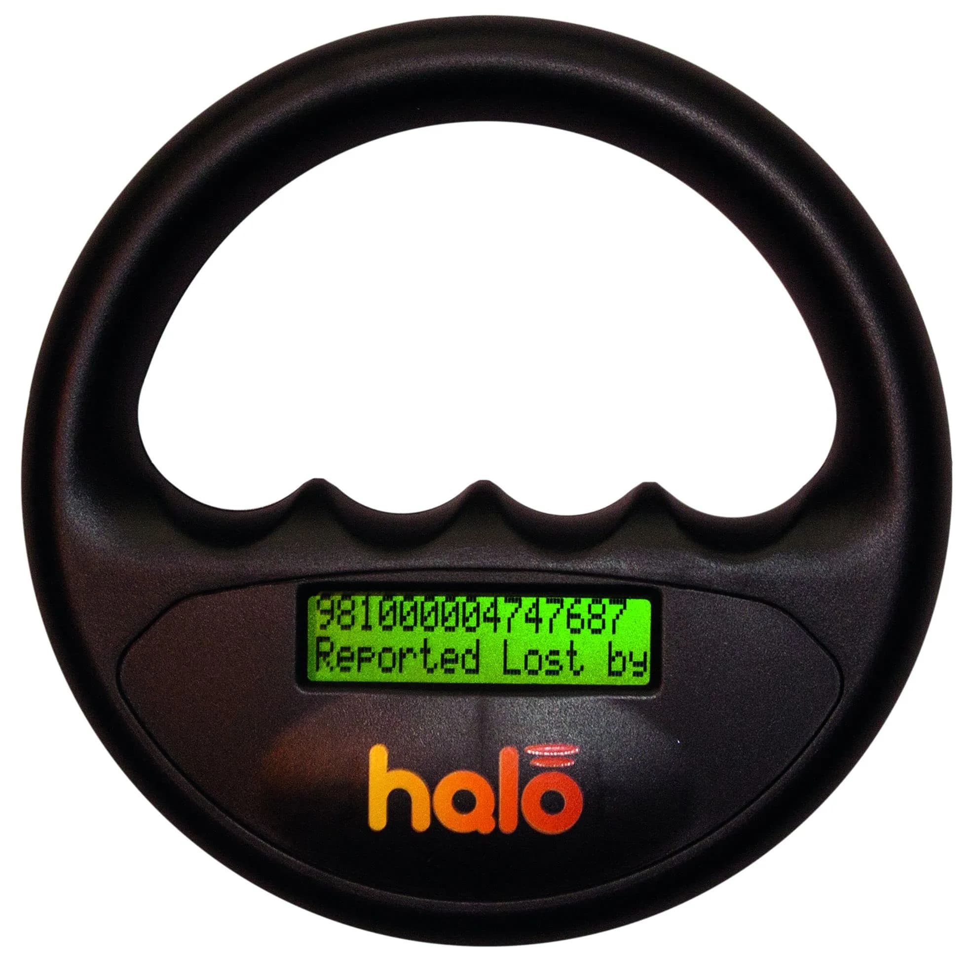 Pet Technology Store Halo Microchip Scanner Black, 13.5cm (5.3in) x 3.3cm (1.3in) | Reads ISO FDX-B & FDX-A Microchips — Black