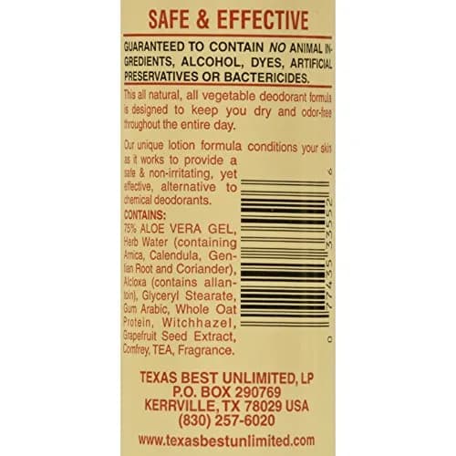 Alvera All Natural Roll-On Deodorant Aloe & Almonds 89 ml | Long-Lasting Natural Protection thumbnail 2