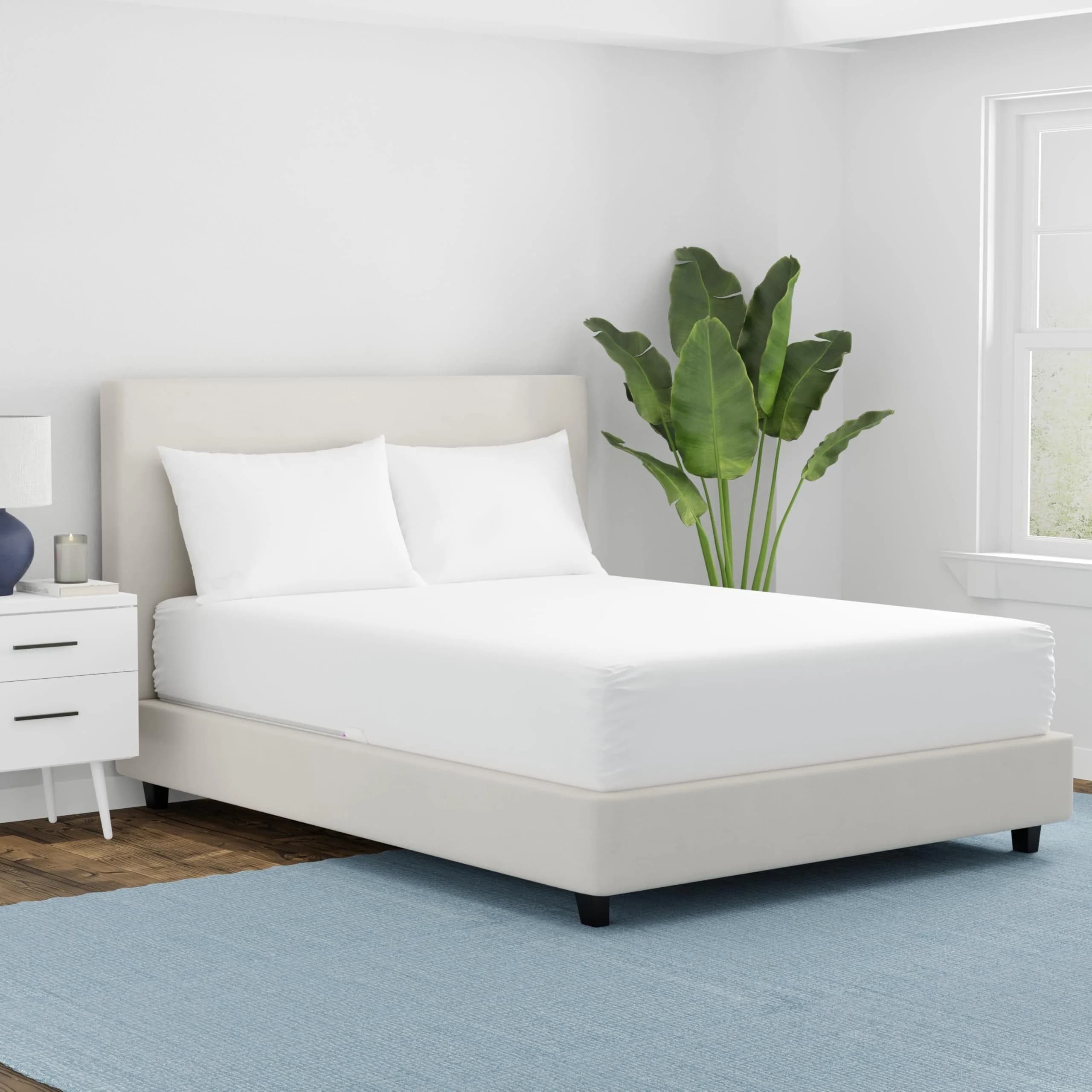 Aller-Ease Waterproof Mattress Protector Full Size | Allergen Barrier & Stain Protection, 38.5" x 74.5" x 8" thumbnail 2