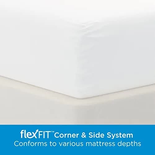 Aller-Ease Waterproof Mattress Protector Queen Size 80"x60"x12" | Allergy Barrier & Stain Protection thumbnail 7