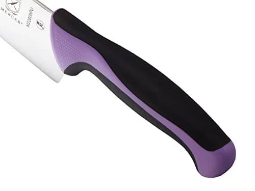 Mercer Culinary Millennia Color Handle Cutlery 8" Chef's Knife Purple | High-Carbon Japanese Steel, Ergonomic Handle, Professional Grade thumbnail 4