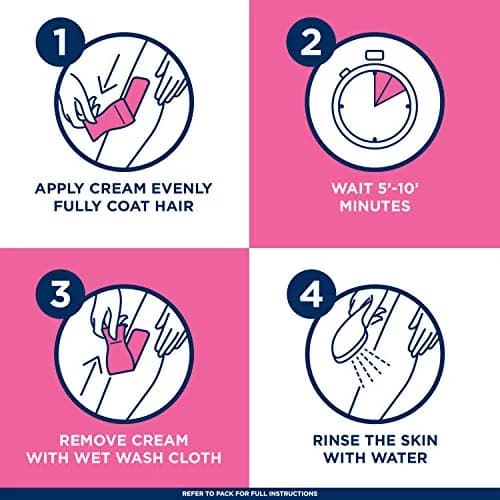 Veet Hair Removal Cream for Women, Depilatory for Legs & Body, 6.78 Fl Oz | Sensitive Skin Formula with Aloe Vera & Vitamin E thumbnail 4