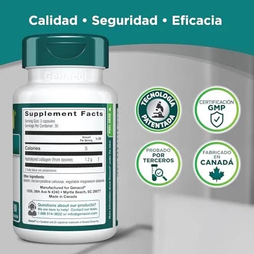 Genacol Original Hydrolyzed Collagen Joint Supplement 90 Capsules | Supports Joint Health & Mobility thumbnail 5