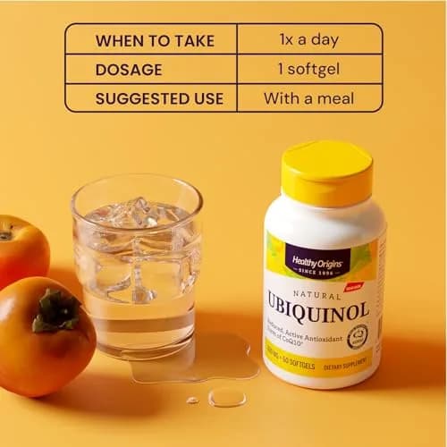 Healthy Origins Ubiquinol CoQ10 300 mg | Heart & Cellular Energy Support (110-120 chars) thumbnail 4