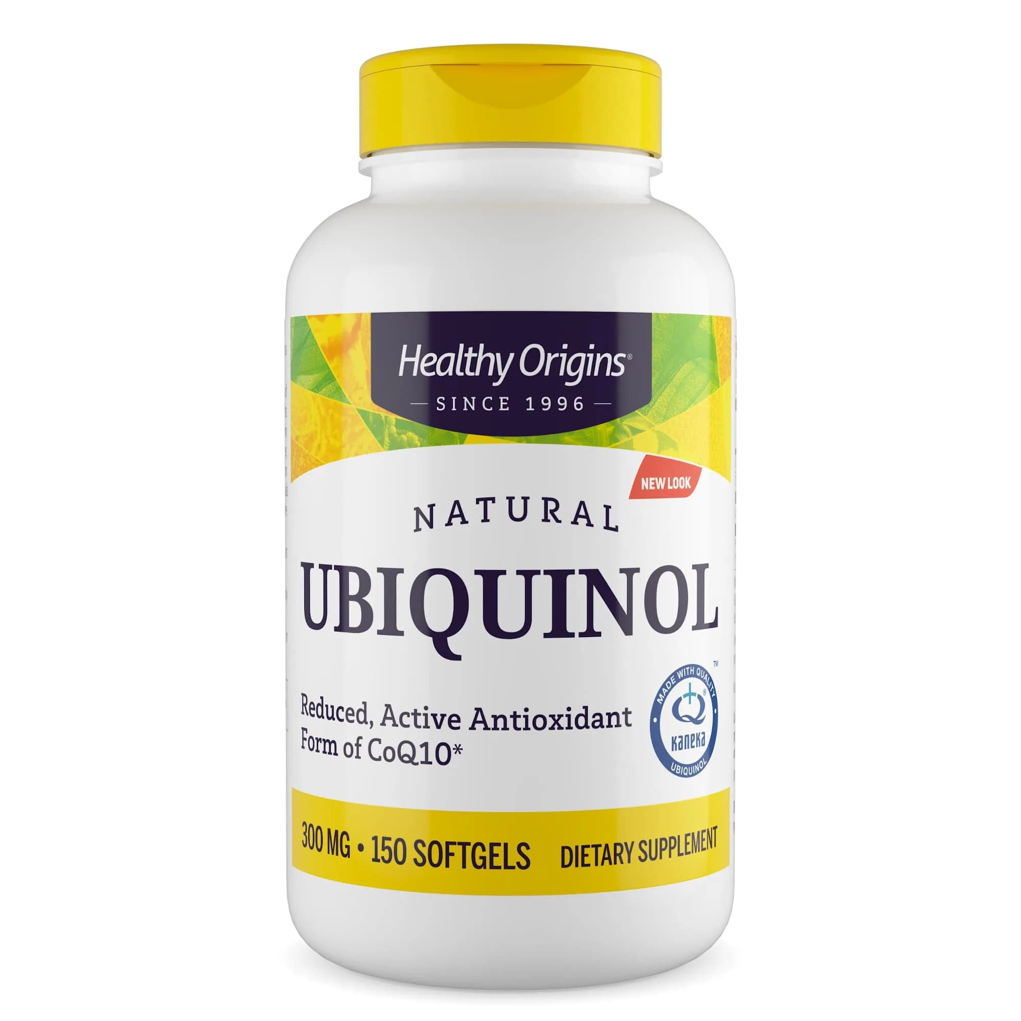 Healthy Origins Ubiquinol CoQ10 300 mg | Non-GMO, 150 Softgels for Heart & Energy Support — Softgel