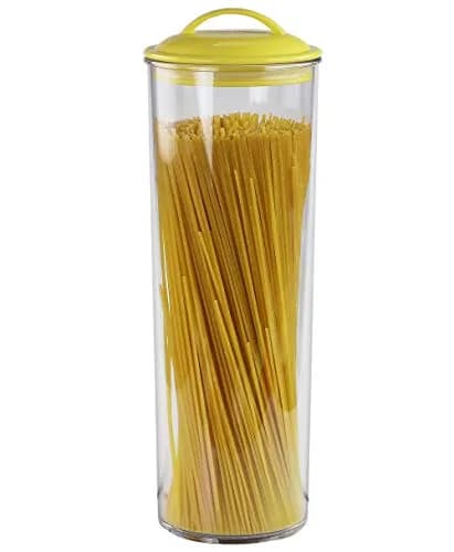 Reston Lloyd Tall Clear Spaghetti Pasta Storage Canister Container with Airtight Lid, 2.56 L (9 Cups) | BPA-Free for Kitchen Pantry Organization thumbnail 2