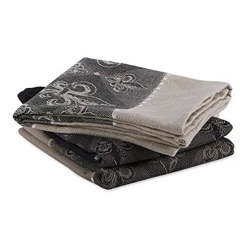 DII Cotton French Jacquard Dish Towels Set of 3 | Elegant Kitchen Decor & Absorbent (70-120 chars) thumbnail 8
