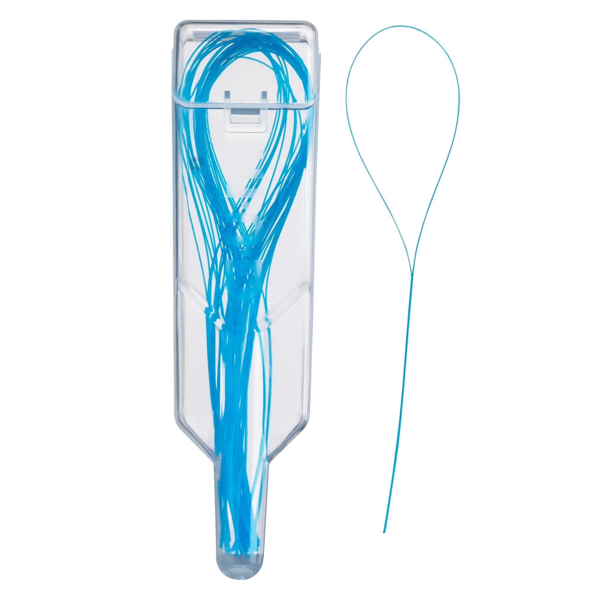 GUM EEZ-Thru Floss Threaders 25 Count | Dentist Recommended for Braces, Bridges & Implants - view 2