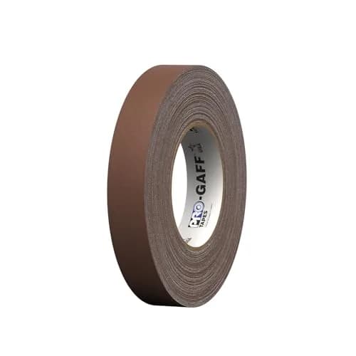 Pro Gaff Premium Matte Cloth Gaffer's Tape 1" | 55 yds, Brown, Rubber Adhesive thumbnail 3