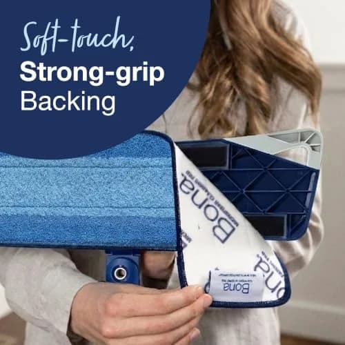 Bona Microfiber Sweep & Clean Mop for Multi-Surface Floors | Versatile, Adjustable, Reusable thumbnail 9