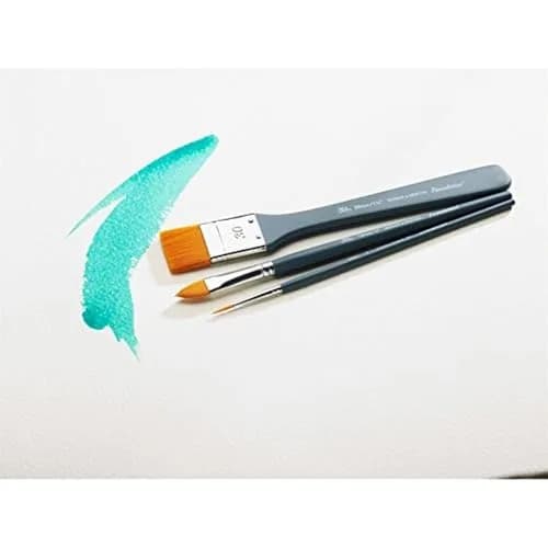 Winsor & Newton Foundation Acrylic Brush Set, SH, 3 Pack | Synthetic Bristles for Acrylic & Oil Painting thumbnail 4