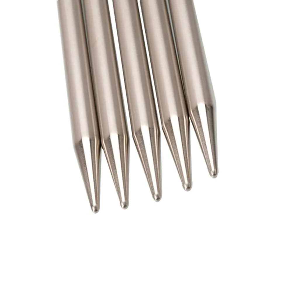 ChiaoGoo Red Knitting Needle Size US 1 (2.25mm) | Stainless Steel Double Pointed Needles - view 2