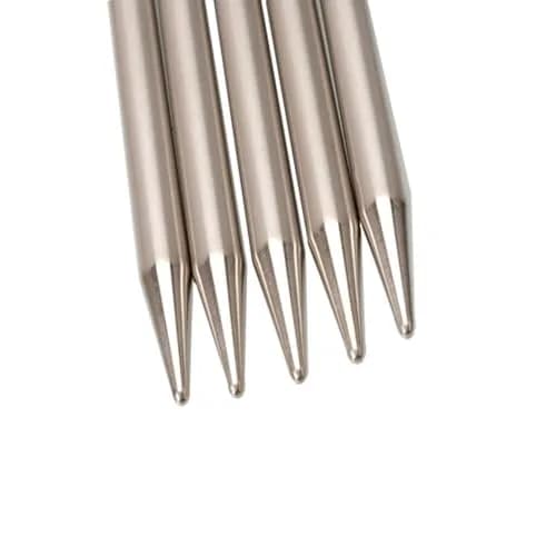 ChiaoGoo Red Knitting Needle Size US 1 (2.25mm) | Stainless Steel Double Pointed Needles thumbnail 2
