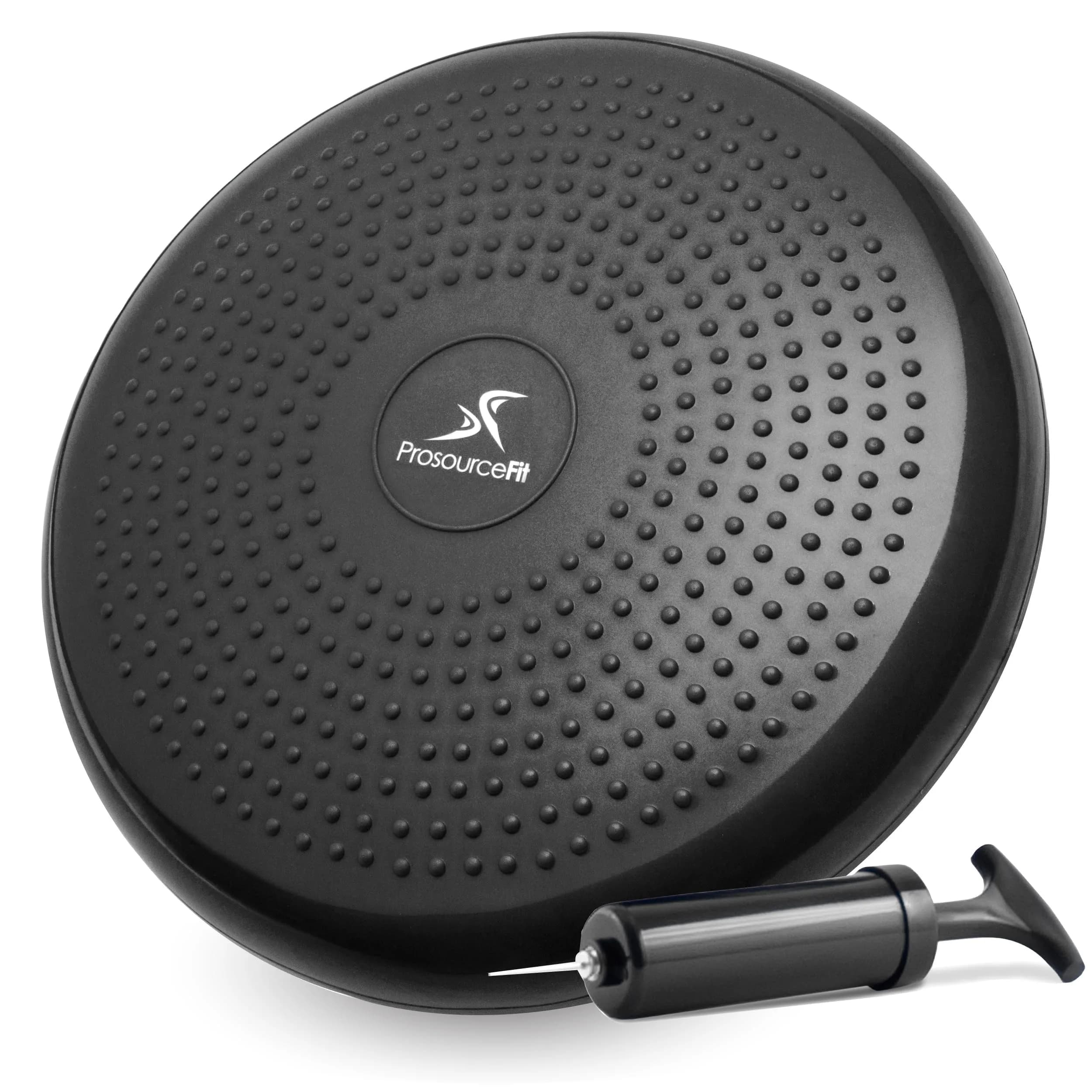 ProsourceFit Core Balance Disc Trainer 14” Diameter | Improve Posture & Stability — Black