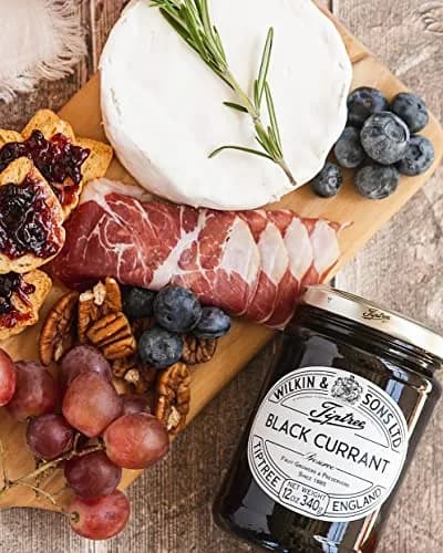 Tiptree Black Currant Preserve 12 oz Jar | Deep, Subtle Flavor, Suitable for Vegetarians & Vegans thumbnail 2