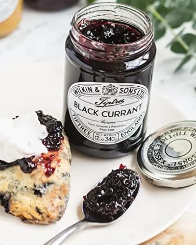 Tiptree Black Currant Preserve 12 oz Jar | Deep, Subtle Flavor, Suitable for Vegetarians & Vegans thumbnail 3