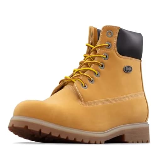 Lugz Men's Convoy Classic 6-inch Chukka Boot, Golden Wheat/Bark/Tan/Gum, 6.5 M | Durable Casual Footwear for Men thumbnail 1