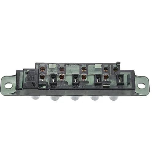 sourcing map AC 250V 4A Piano Type Key Board Switch for Range Hood | 5 Keys, Interlock & Latching thumbnail 3