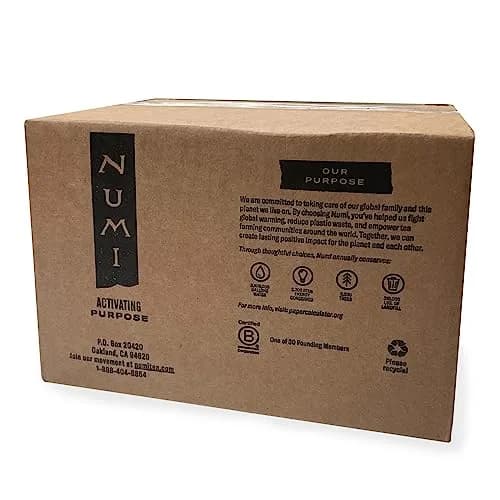 Numi Organic Rooibos Tea, 100 Herbal Tea Bags, Caffeine Free | Organic, Natural & Fair Trade (70-120 chars) thumbnail 3