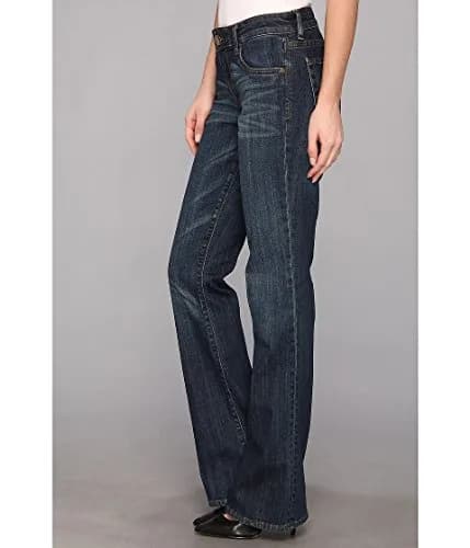 KUT from the Kloth Natalie High Rise Bootcut Jeans for Women – Contrast Topstitching – Blended Fabric Exceptional 2 33 | Flattering Fit, 33-inch Inseam thumbnail 2
