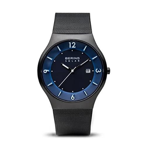 BERING Men's Slim Solar Watch 40MM | Minimalist Denmark Design | Scratch-Resistant Sapphire thumbnail 1