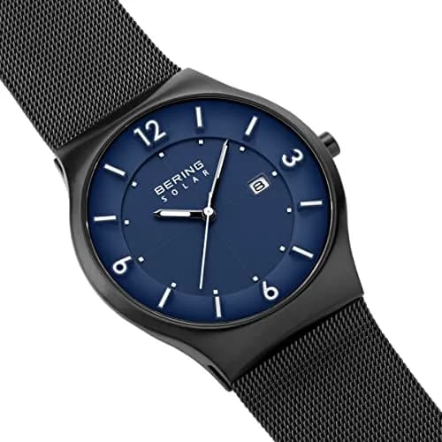 BERING Men's Slim Solar Watch 40MM | Minimalist Denmark Design | Scratch-Resistant Sapphire thumbnail 4