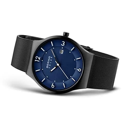 BERING Men's Slim Solar Watch 40MM | Minimalist Denmark Design | Scratch-Resistant Sapphire thumbnail 2