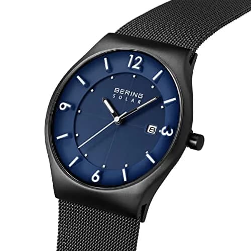 BERING Men's Slim Solar Watch 40MM | Minimalist Denmark Design | Scratch-Resistant Sapphire thumbnail 3