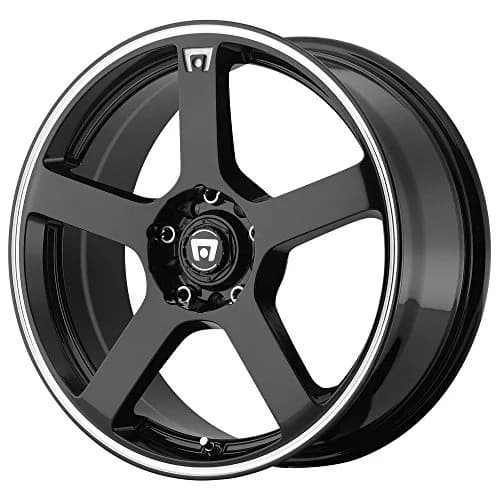 Motegi MR116 FS5 17x7 5x4.25/4.5 40mm Gloss Black Aluminum Wheel thumbnail 1
