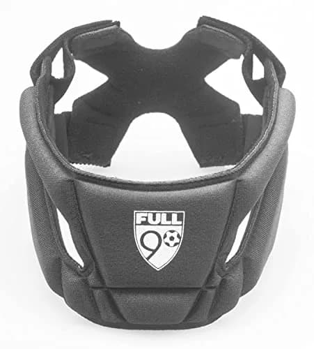 Full 90 Select Performance Soccer Headgear Black Small | Dual-Density Foam Protection thumbnail 2