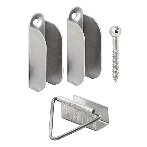 PRIME-LINE L 5770 Screen Hanger and Latch Set 1.07 cm (0.4375 inch) | Secure Screen Frames in Wooden Window Frames thumbnail 1