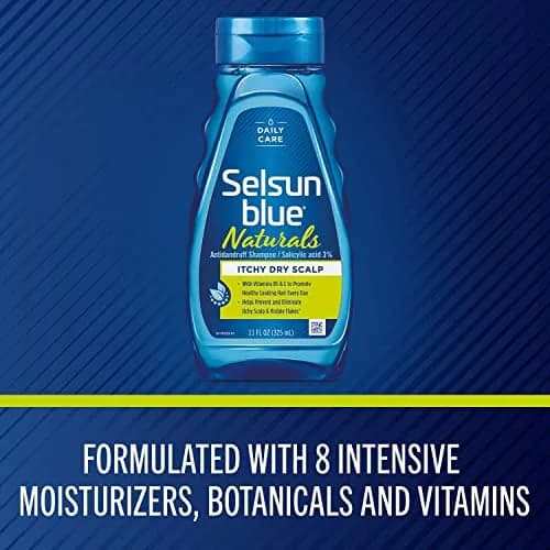 Selsun Blue Shampoo Naturals Dandruff Itchy Dry Scalp 325ml | Moisturizes & Relieves Flakes thumbnail 4