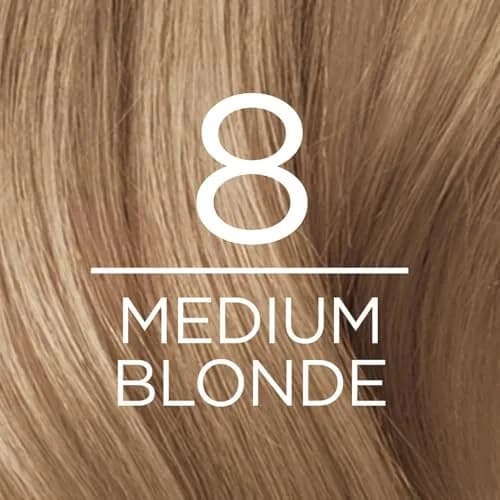 L'Oreal Paris Excellence Creme Permanent Hair Color 8 Medium Blonde | 2 Kit Pack, Rich Radiant Color thumbnail 6