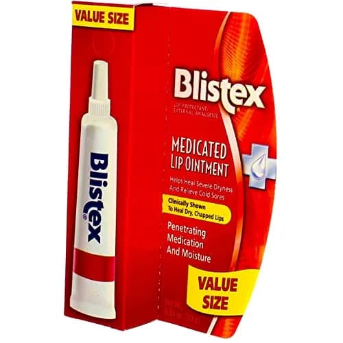 Blistex Lip Medicated Ointment 0.35 oz | Hydrates & Softens Dry Lips, Made in USA thumbnail 5