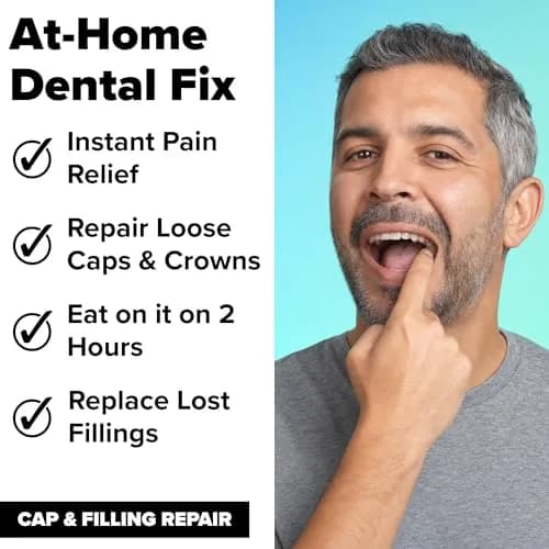 Dentemp Maximum Strength Dental Repair Kit 2.2G | Instant Pain Relief & Crowns Fix thumbnail 6
