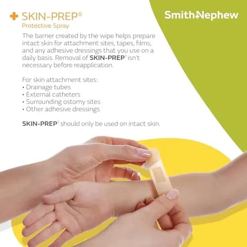 Smith & Nephew Skin-Prep Protective Wipes 50 Count (Pack of 2) | Skin Barrier Support for Adults thumbnail 8