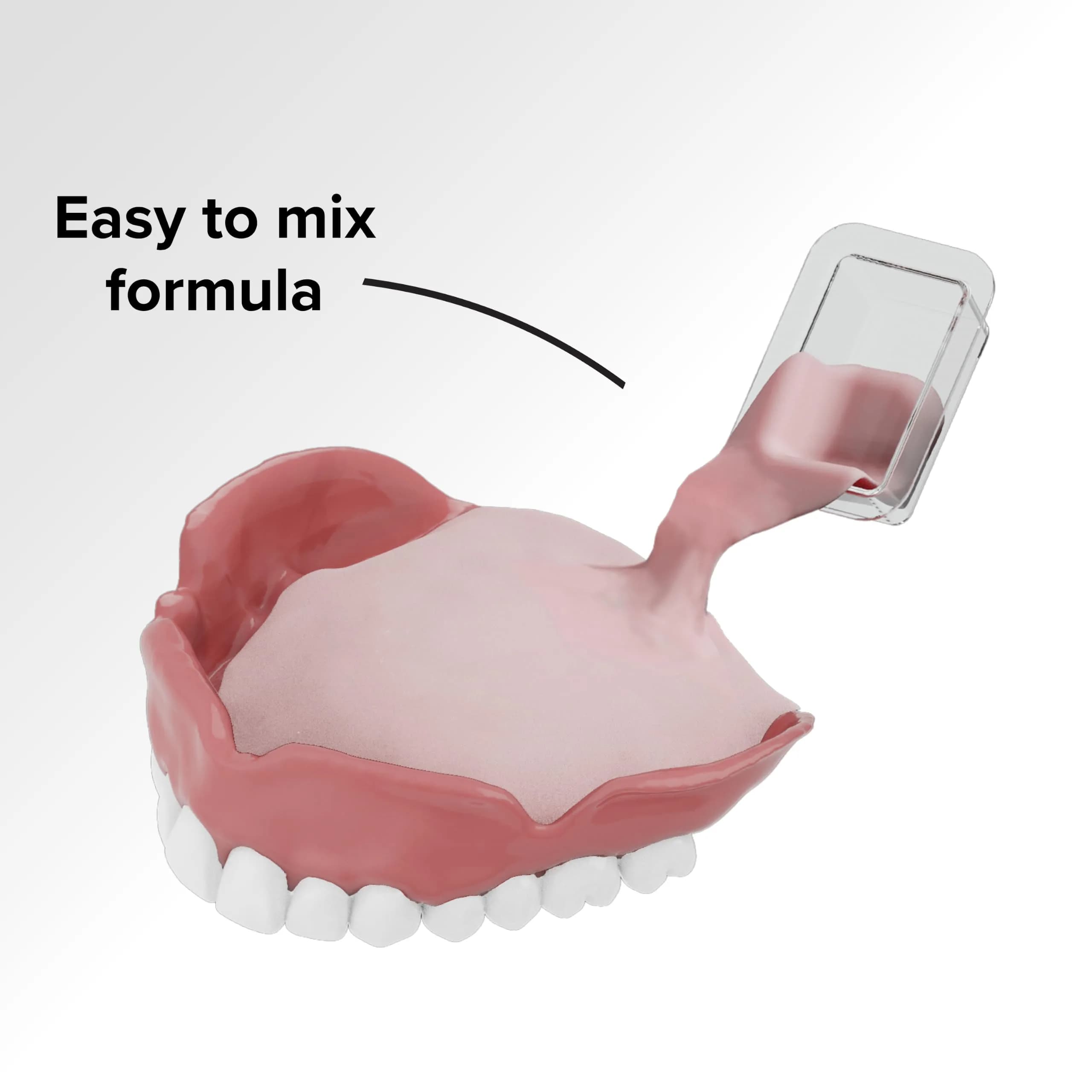 Dentemp Reline-It Advanced Formula Denture Reline Kit 3 Pack (6 Relines) | Custom Fit for Upper & Lower Dentures - view 4