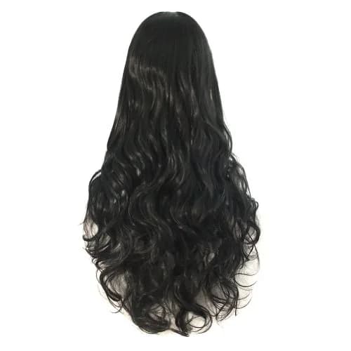 MapofBeauty 32" (80 cm) Long Spiral Curly Costume Wig | Black thumbnail 2
