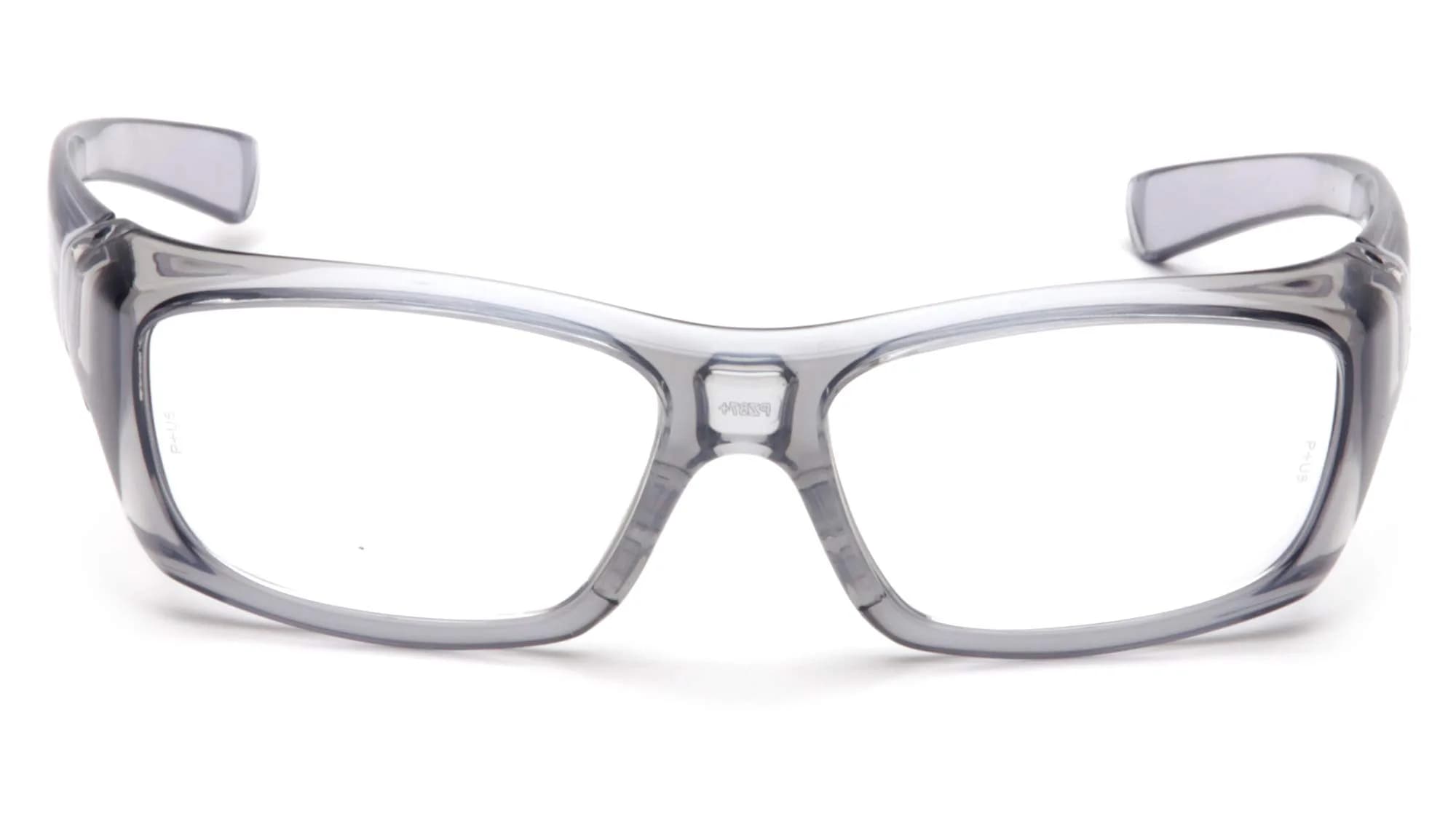 Pyramex Emerge Safety Glasses with Reader Lenses, Gray Frame, Clear +2.0 Diopter | ANSI Z87+ High Impact - view 2