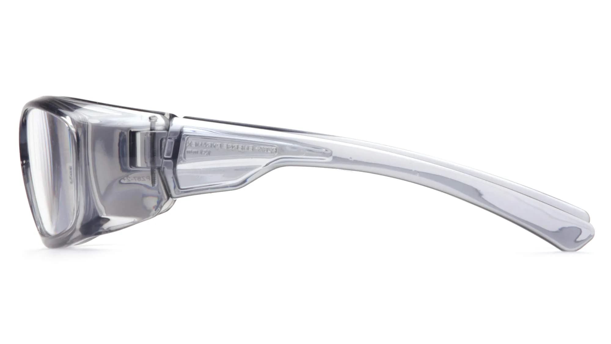 Pyramex Emerge Safety Glasses with Reader Lenses, Gray Frame, Clear +2.0 Diopter | ANSI Z87+ High Impact - view 3