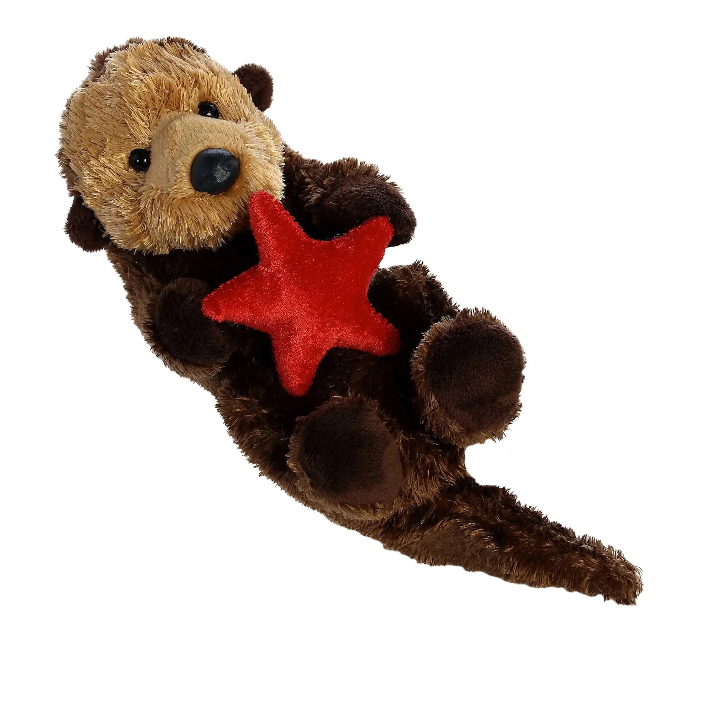 Aurora Adorable Mini Flopsie Otto Stuffed Animal - 20.3cm (8 Inch) Brown Plush Otter Toy | ASTM-Tested for Kids All Ages - main product image