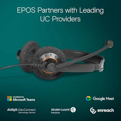 EPOS Sennheiser SC 60 USB ML Double-Sided Business Headset | HD Sound, Noise-Cancelling Mic, 2-Pack thumbnail 4