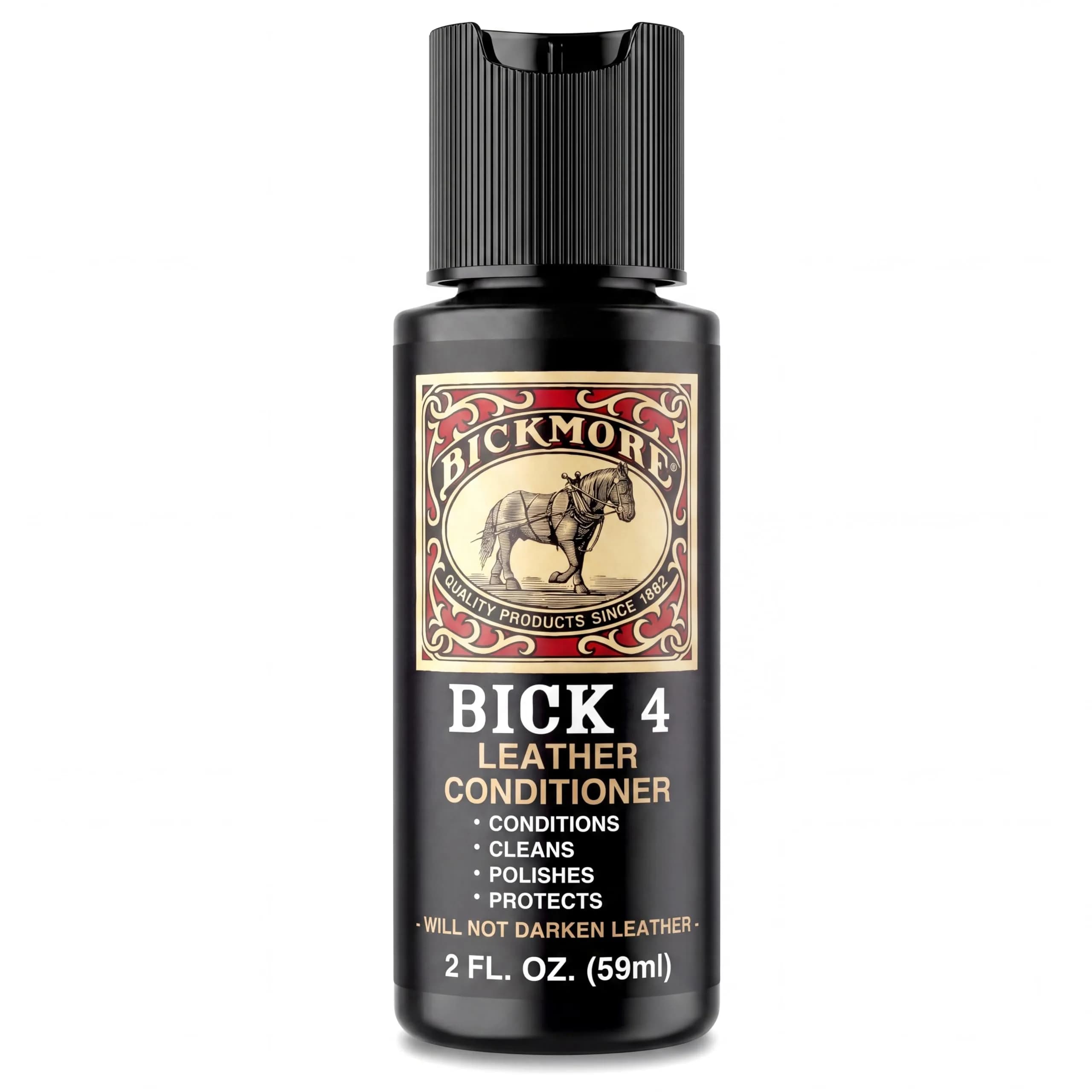 Bickmore Bick 4 Leather Conditioner & Cleaner 2 oz (59 ml) | Won't Darken Leather - main product image