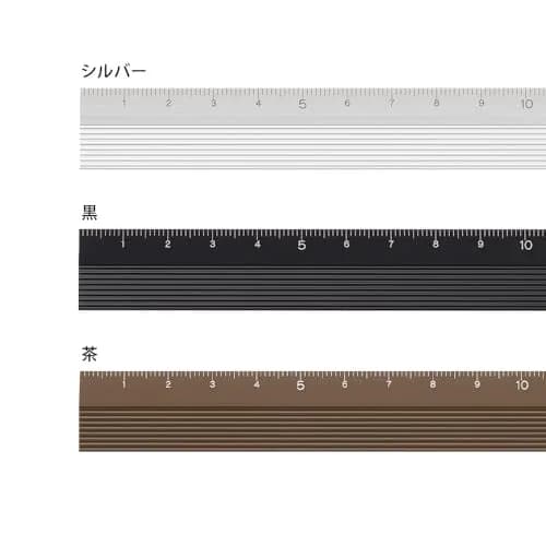 Midori Aluminium Ruler 15cm Black | Classic Drafting Tool for Precision Measurement thumbnail 5