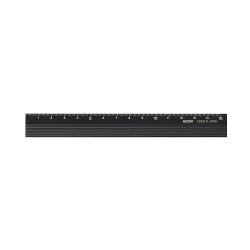 Midori Aluminium Ruler 15cm Black | Classic Drafting Tool for Precision Measurement thumbnail 2