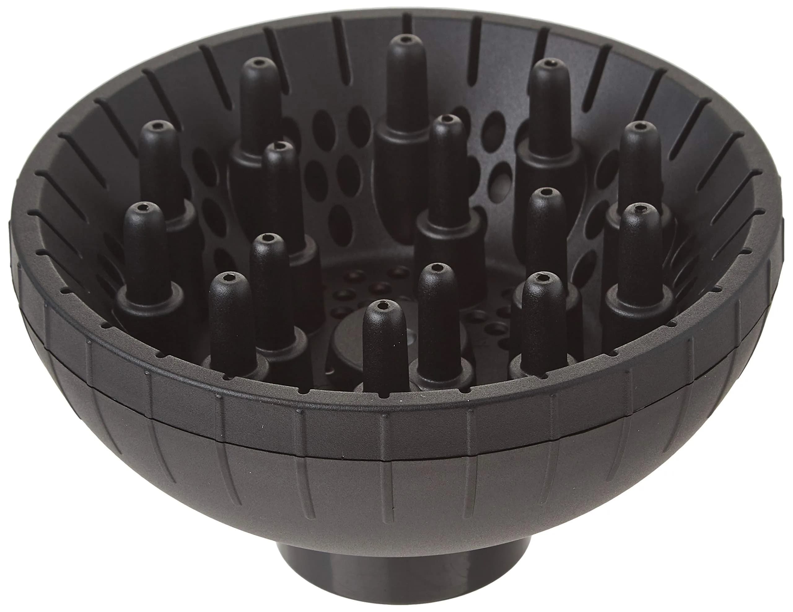 BaBylissPRO BABDF2 Snap-On Diffuser Attachment for Rapido & Brava Hair Dryers | Black — Black