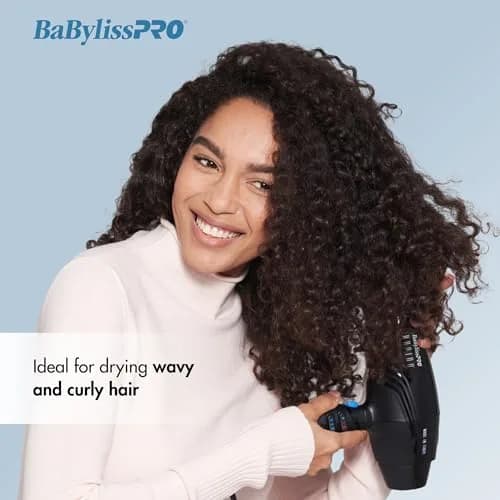 BaBylissPRO BABDF2 Snap-On Diffuser Attachment for Rapido & Brava Hair Dryers | Black thumbnail 5