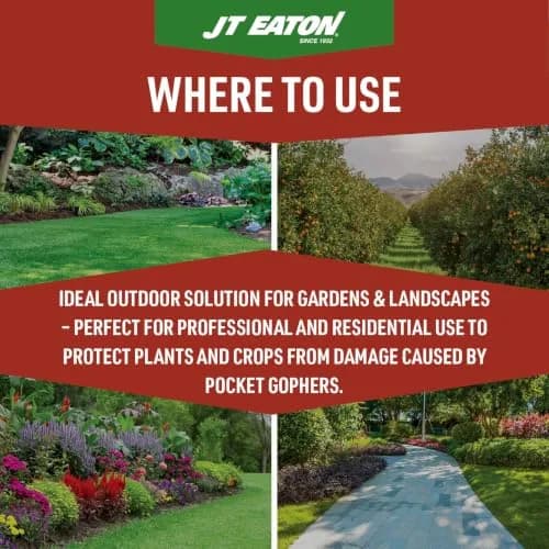 JT Eaton Answer Pocket Gopher Rodenticide Bait, 16 oz | Moisture-Resistant Anticoagulant for Gophers in India thumbnail 4